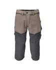 Driekwart broek met kniezakken 22249 - 5689 - donkerzand/steengrijs