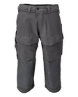 Driekwart broek met kniezakken 22249 - 89 - steengrijs