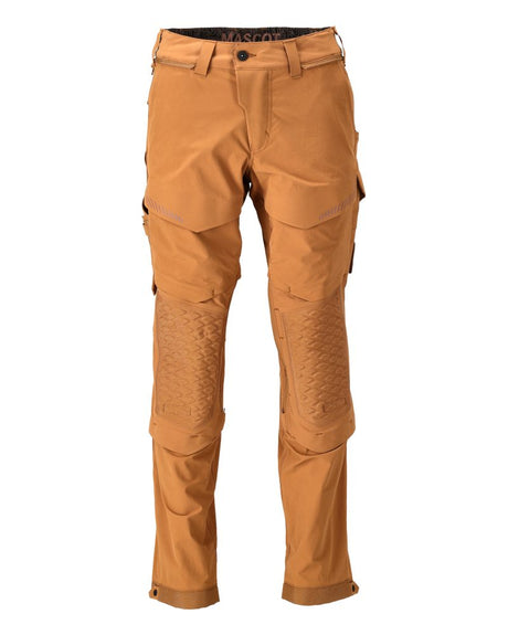 Broek met kniezakken 22279 - 54 - notenbruin