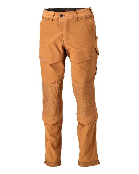 Broek met kniezakken 22279 - 54 - notenbruin