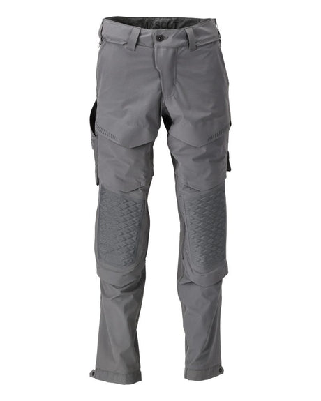 Broek met kniezakken 22279 - 89 - steengrijs
