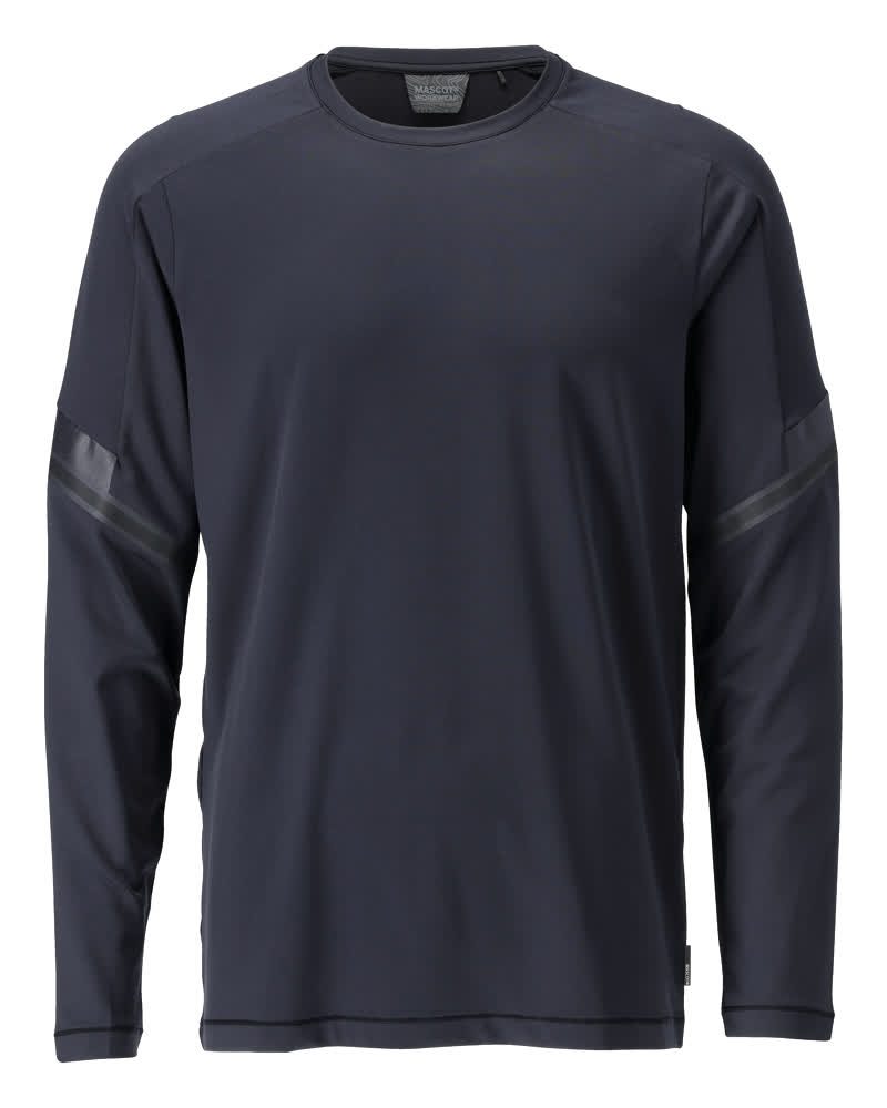 T-shirt lange mouwen 22281 - 010 - donkermarine