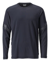 T-shirt lange mouwen 22281 - 010 - donkermarine