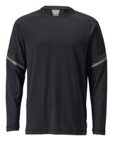 T-shirt lange mouwen 22281 - 09 - zwart