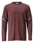 T-shirt lange mouwen 22281 - 22 - bordeaux