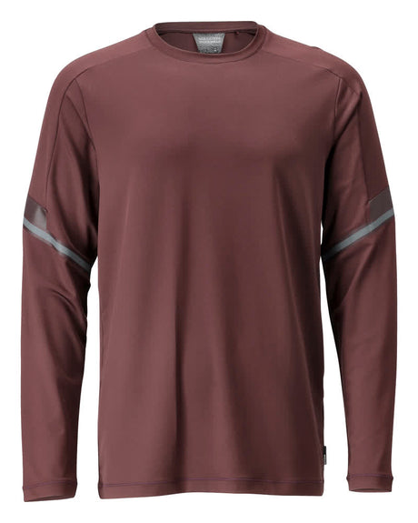 T-shirt lange mouwen 22281 - 22 - bordeaux