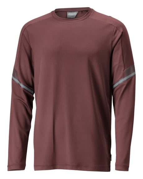 T-shirt lange mouwen 22281 - 22 - bordeaux