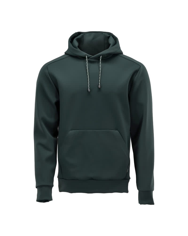Fleece capuchontrui 22286 - 34 - bosgroen