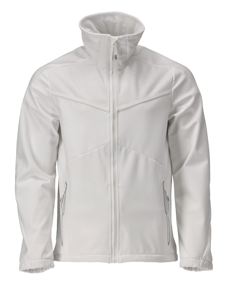 Softshell jas 22302 - 06 - wit