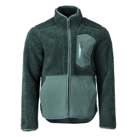 Jas met rits 22303 - 34 - bosgroen
