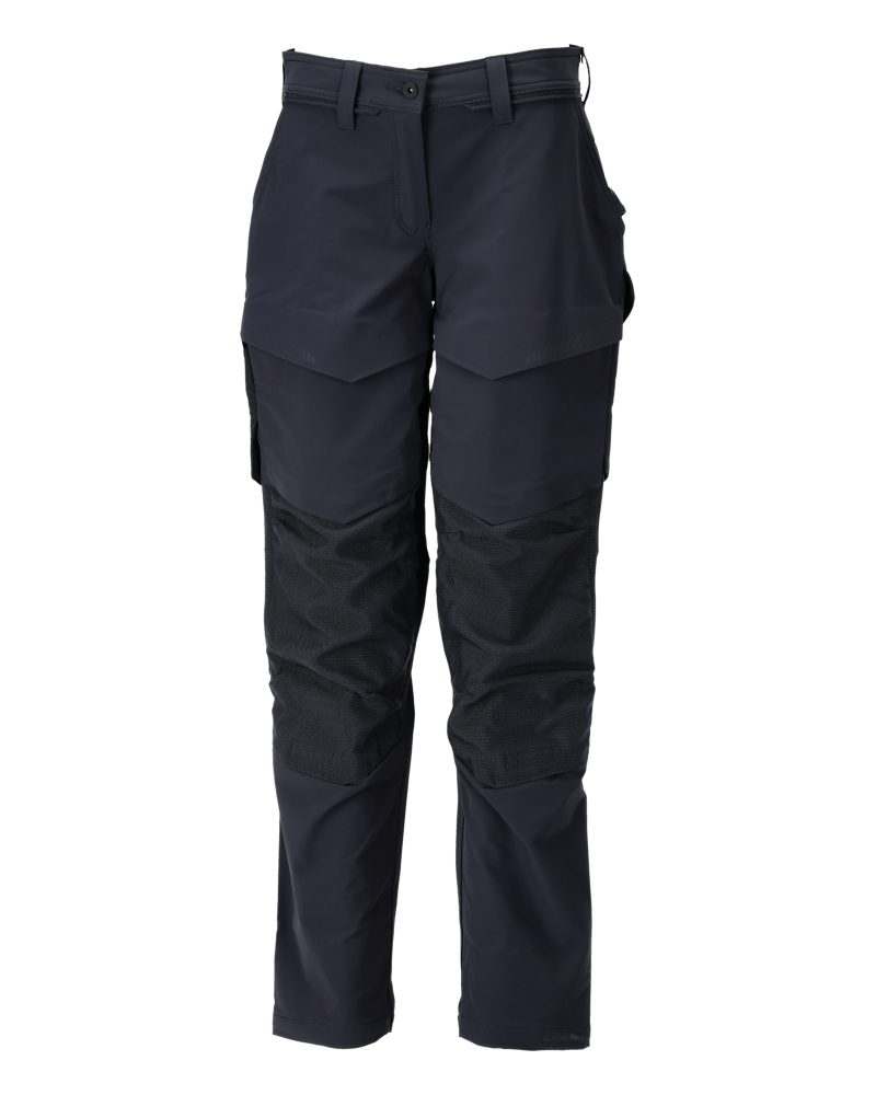 Broek met kniezakken Dames 22378 - 010 - donkermarine