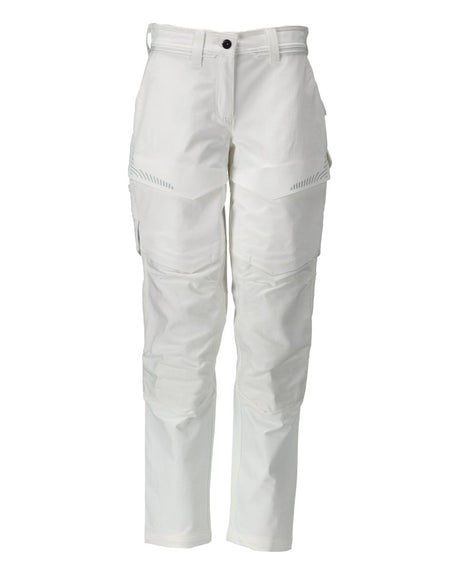 Broek met kniezakken Dames 22378 - 06 - wit