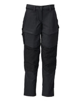 Broek met kniezakken Dames 22378 - 09 - zwart