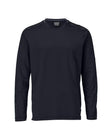 T-shirt lange mouwen 22481 - 010 - donkermarine