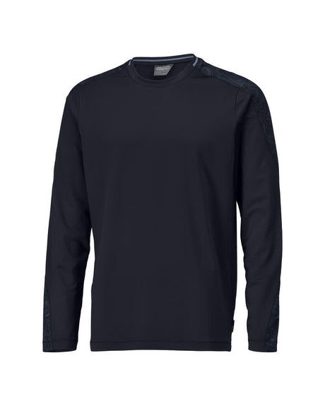 T-shirt lange mouwen 22481 - 010 - donkermarine