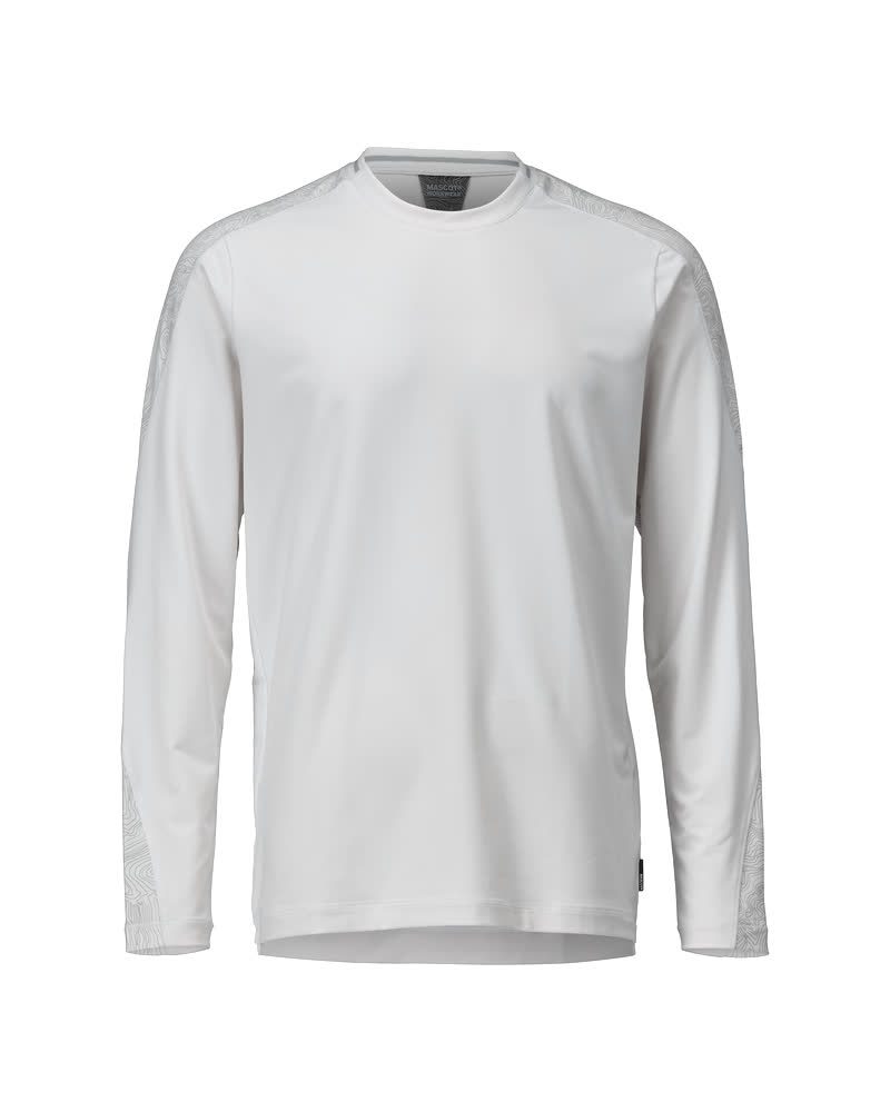 T-shirt lange mouwen 22481 - 06 - wit
