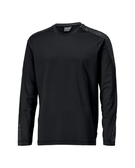 T-shirt lange mouwen 22481 - 09 - zwart