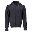 Capuchontrui met rits 22486 - 010 - donkermarine