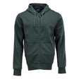 Capuchontrui met rits 22486 - 34 - bosgroen