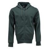 Capuchontrui met rits 22486 - 34 - bosgroen