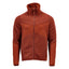 Fleecetrui met rits 22503 - 24 - herfstrood