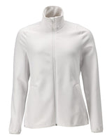 Fleecetrui met rits Dames 22553 - 06 - wit