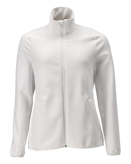 Fleecetrui met rits Dames 22553 - 06 - wit