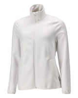 Fleecetrui met rits Dames 22553 - 06 - wit