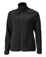Fleecetrui met rits Dames 22553 - 09 - zwart