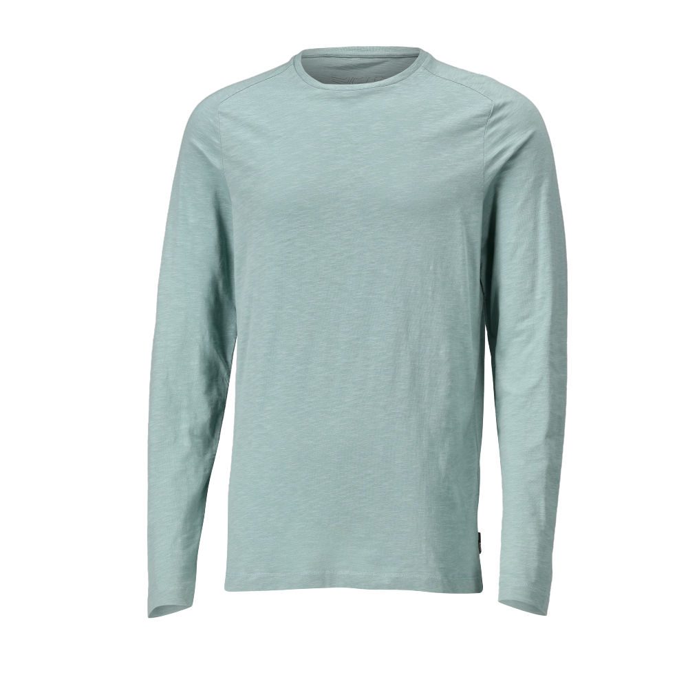 T-shirt met lange mouwen 22581 - 032 - stoffig groen