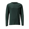 T-shirt met lange mouwen 22581 - 34 - bosgroen