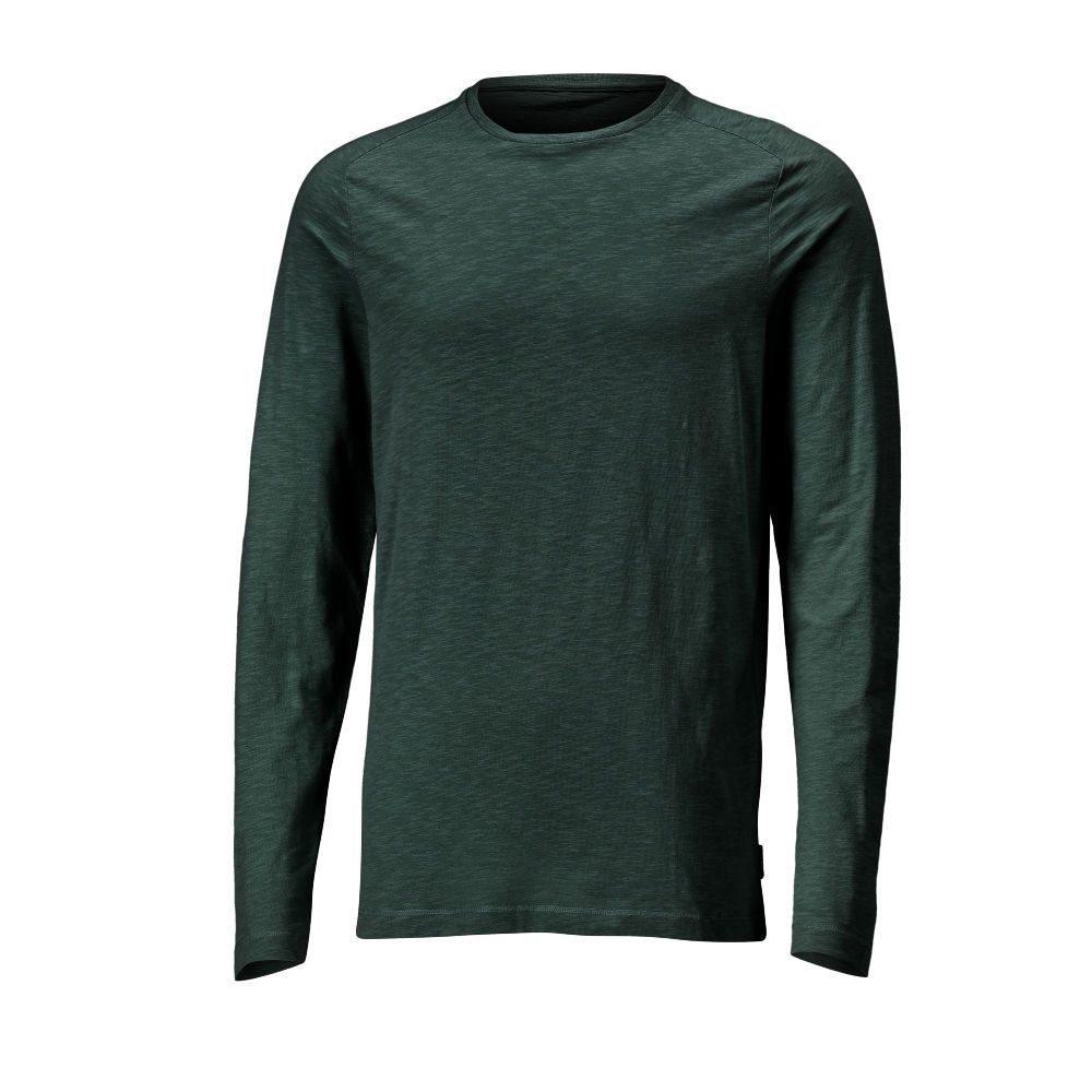 T-shirt met lange mouwen 22581 - 34 - bosgroen