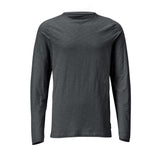 T-shirt met lange mouwen 22581 - 89 - steengrijs