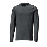 T-shirt met lange mouwen 22581 - 89 - steengrijs