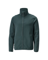 Fleecetrui met rits 22585 - 34 - bosgroen