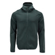 Fleecetrui met capuchon 22586 - 34 - bosgroen