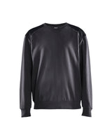 Sweatshirt 3580 - Medium grijs/Zwart