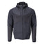 Fleece capuchontrui met rits 22603 - 010 - donkermarine