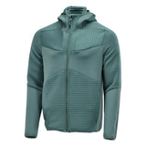 Fleece capuchontrui met rits 22603 - 35 - lichtbosgroen
