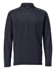 T-shirt met korte rits 22681 - 010 - donkermarine