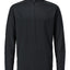 T-shirt met korte rits 22681 - 09 - zwart