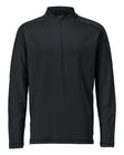 T-shirt met korte rits 22681 - 09 - zwart