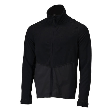 Microfleece trui met rits 22803 - 09 - zwart