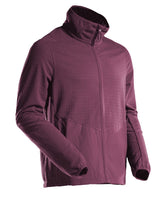 Microfleece trui met rits 22803 - 22 - bordeaux