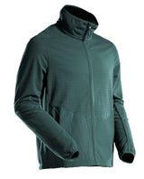 Microfleece trui met rits 22803 - 34 - bosgroen