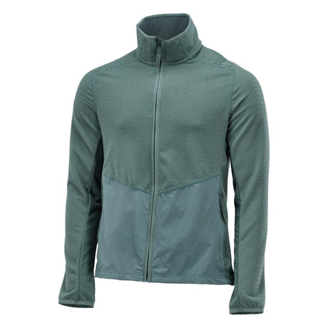 Microfleece trui met rits 22803 - 35 - lichtbosgroen