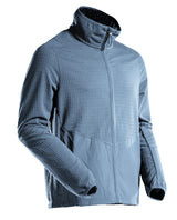 Microfleece trui met rits 22803 - 85 - steenblauw