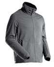 Microfleece trui met rits 22803 - 89 - steengrijs