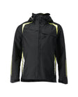 Shell jas 23001 - 0917 - zwart/hi-vis geel