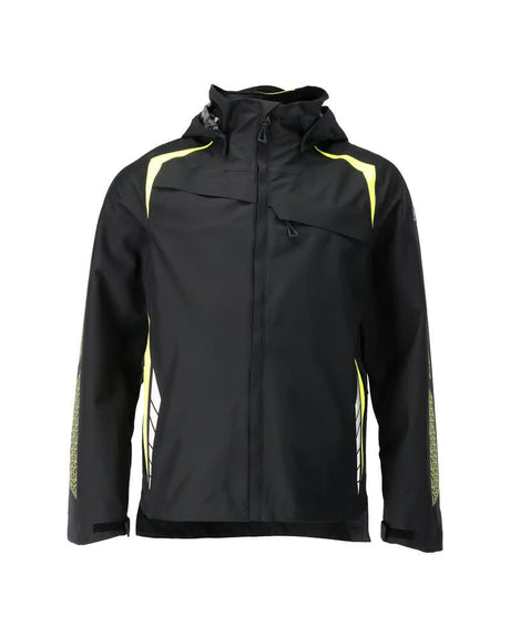 Shell jas 23001 - 0917 - zwart/hi-vis geel